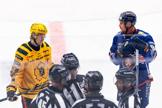 Skellefteås Jonathan Pudas och Växjös Joel Persson
