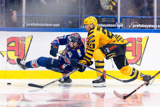 Växjös Kalle Kossila och Skellefteås Oscar Lindberg