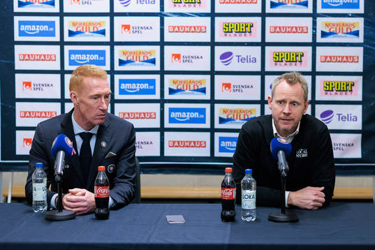 Växjös tränare Jörgen Jönsson och Skellefteås