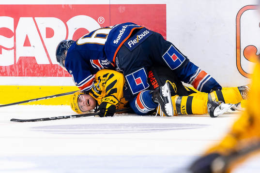 Växjös Manuel Ågren och Skellefteås Oskar Nilsson