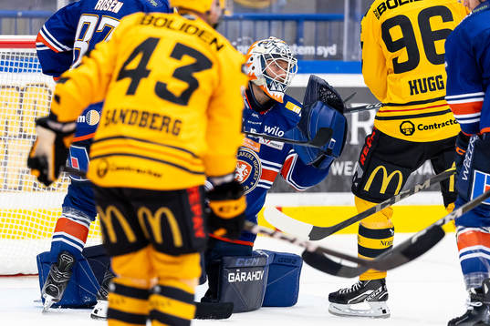 Växjös målvakt Emil Larmi