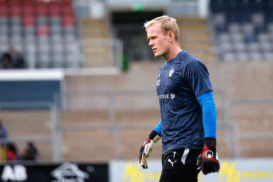 Halmstads målvakt Malte Påhlsson