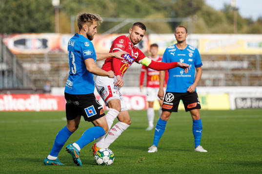 Bläddra bland fler bilder av Fotboll, Allsvenskan, Halmstad - Degerfors