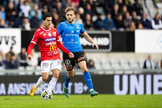 Degerfors Diego De Jesus Campos Ballestero och Halmstads