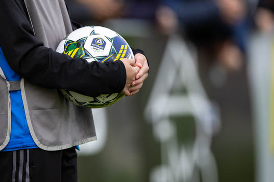 Bollkalle med fotboll