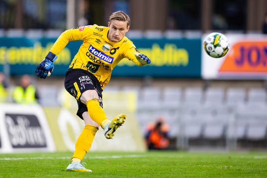 Degerfors målvakt Sondre Lovseth Rossbach