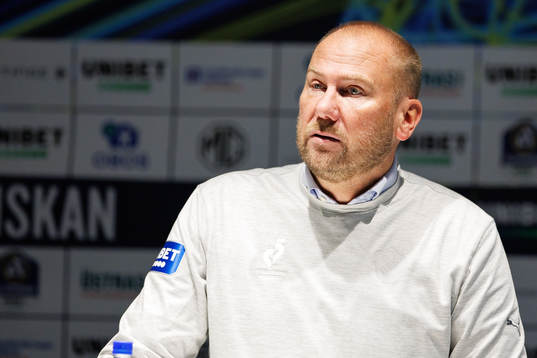 Halmstads tränare Magnus Haglund