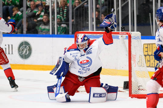 Oskarshamns målvakt Marek Langhamer