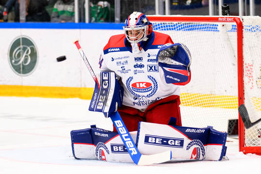 Oskarshamns målvakt Marek Langhamer
