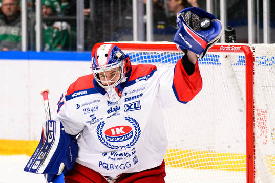 Oskarshamns målvakt Marek Langhamer