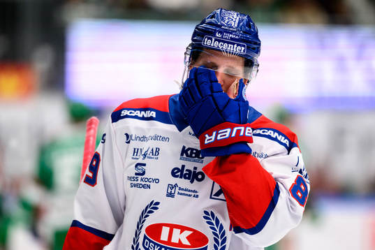 Oskarshamns Patrik Karlkvist deppar