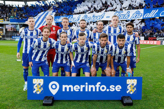 IFK Göteborgs startelva med Marcus Berg innan
