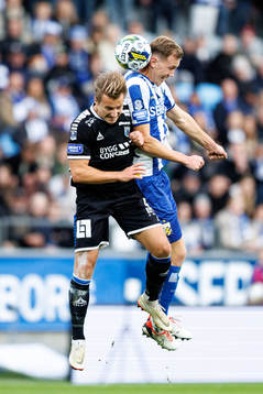 Sirius Daniel Stensson och IFK Göteborgs Adam Carlén