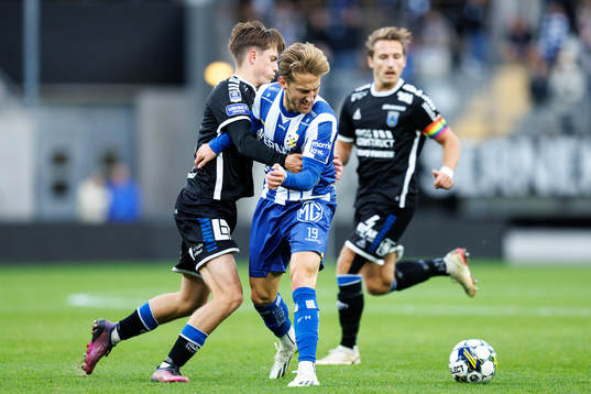Sirius Henrik Castegren och IFK Göteborgs Arbnor Mucolli