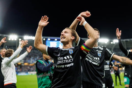 Sirius Daniel Stensson jublar