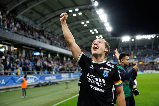 Sirius Daniel Stensson jublar