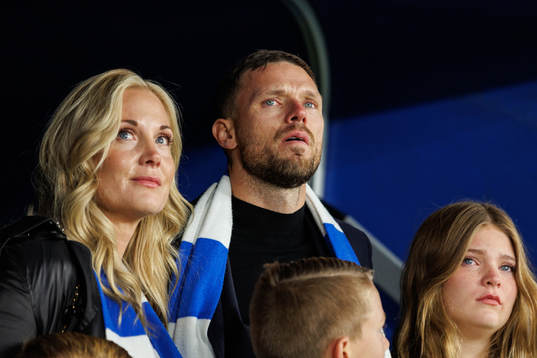 Marcus Berg med familj