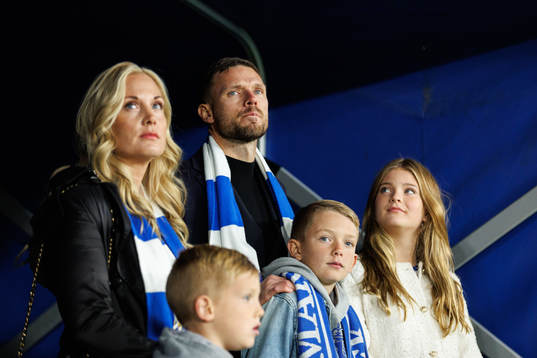 Marcus Berg med familj