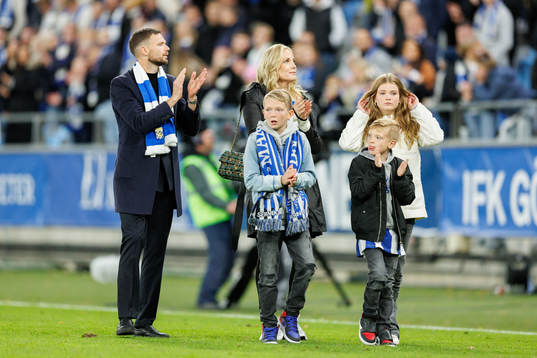 Marcus Berg med familj