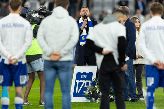 IFK Göteborgs Marcus Berg hyllas
