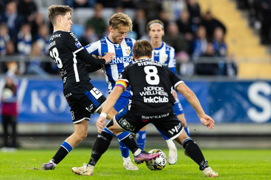 Sirius Adam Vikman och Daniel Stensson mot IFK Göteborgs