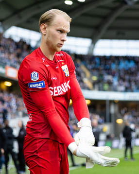 IFK Göteborgs målvakt Pontus Dahlberg innan
