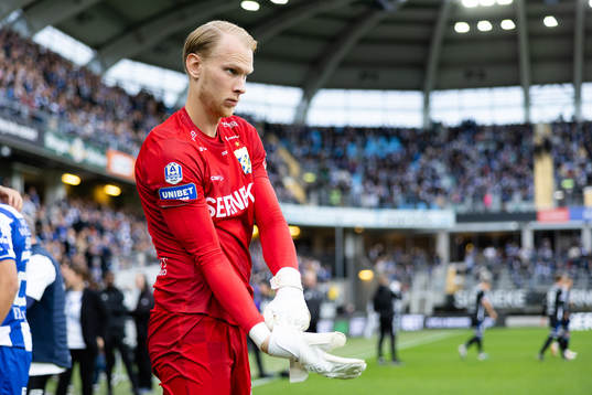 IFK Göteborgs målvakt Pontus Dahlberg innan