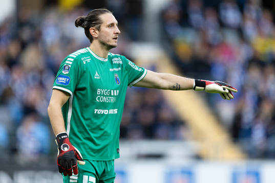 Sirius målvakt David Mitov Nilsson