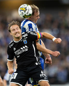 IFK Göteborgs Adam Carlén och Sirius Daniel Stensson