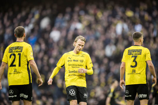 Mjällbys Alexander Johansson deppar