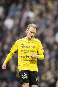 Mjällbys Alexander Johansson deppar