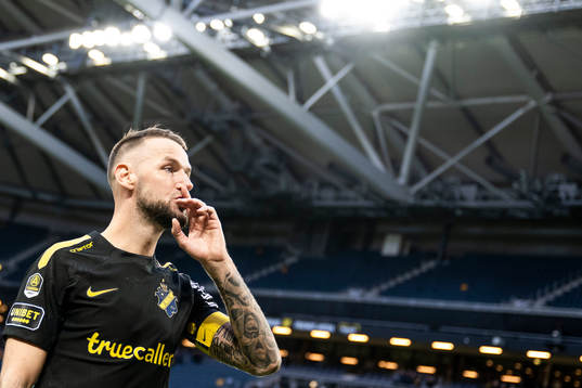AIKs Alexander Milosevic jublar