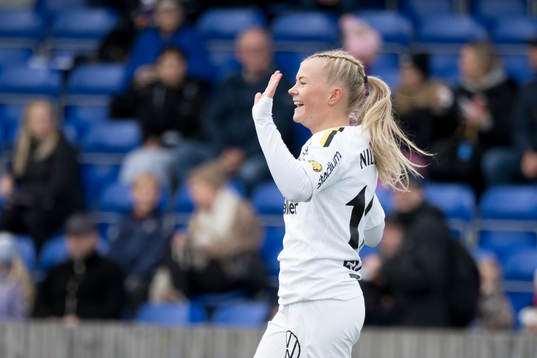 under fotbollsmatchen i Elitettan mellan Jitex och AIK