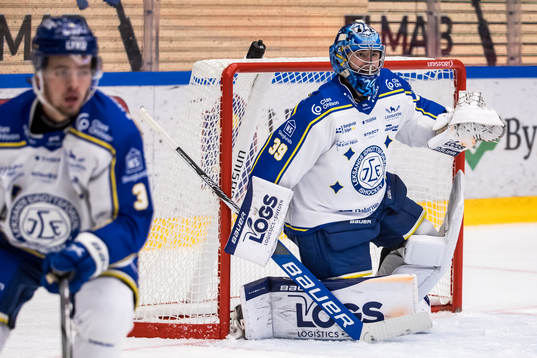 Leksands målvakt Filip Larsson