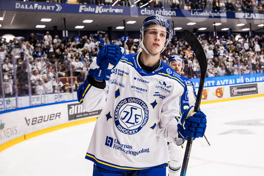 Leksands Lukas Vejdemo jubel
