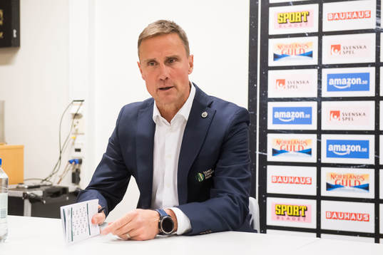 Frölundas tränare Roger Rönnberg