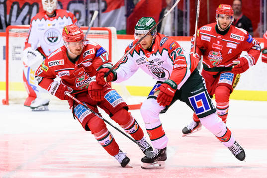 MoDos Riley Woods och Frölundas Linus Nässen