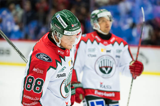 Frölundas Malte Strömwall deppar