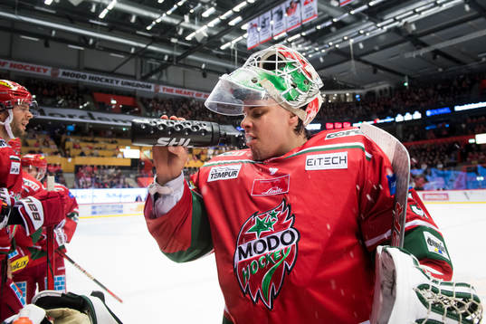 MoDos målvakt Olle Eriksson Ek