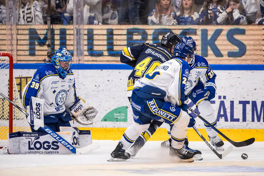 Leksands målvakt Filip Larsson