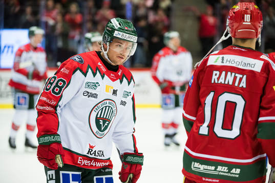 Frölundas Malte Strömwall deppar