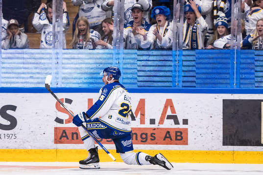 Leksands Lucas Elvenes jubel