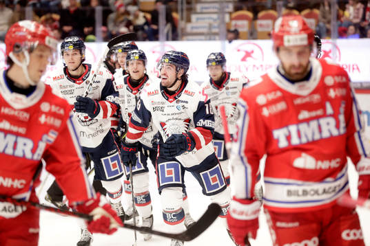 Linköpings Remi Elie jublar