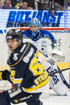 Leksands målvakt Filip Larsson