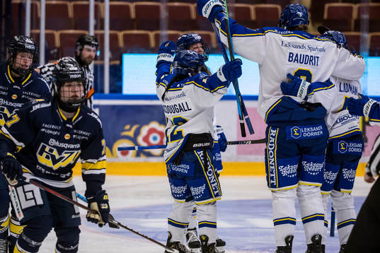 Leksands Emilie Kruse Johansen jublar