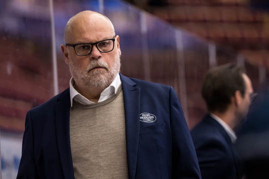 HV71s tränare Ulf Hall