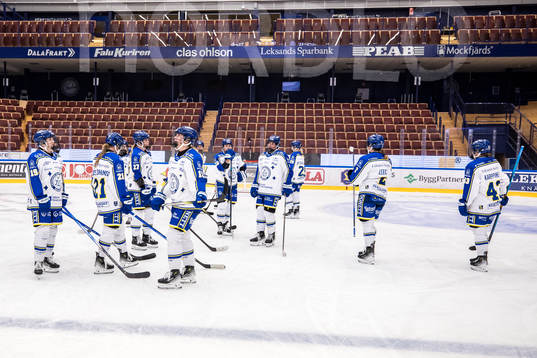 Leksands spelarna deppar