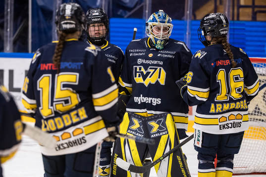 HV71s spelare jublar