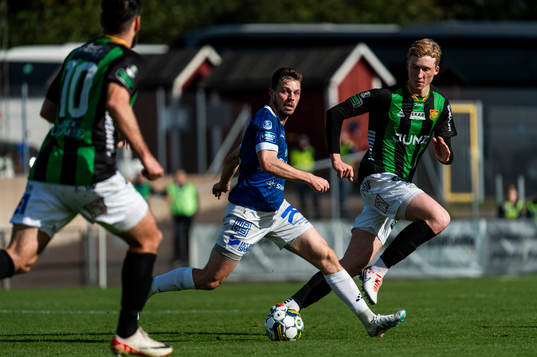 Trelleborgs Nicolas Mortensen och GAIS Filip Beckman
