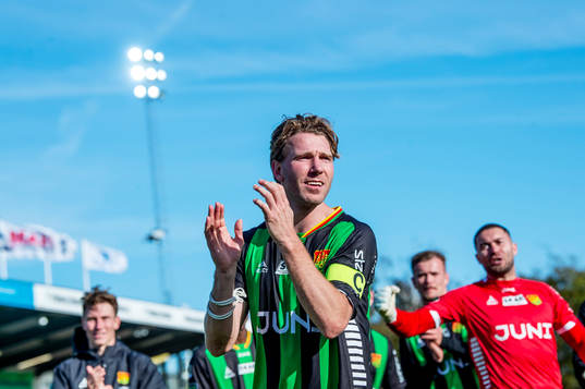 GAIS August Wängberg jublar